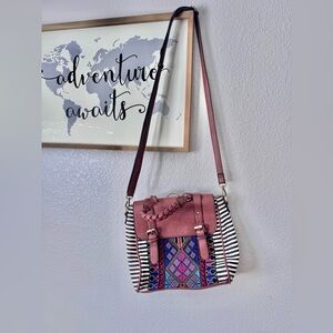 Boutique boho aztec purse crossbody